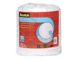 Scotch™ Big Bubble Cushion Wrap, BB7912-25 12 in x 25 ft, 4/Case