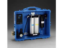 Portable Compressed Air Filter and Regulator Panel 256-02-00, 50 cfm, 4 outlets, with Carbon Monoxide Filtration and Monitor 1 EA/Case