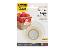 Scotch™ Removable Fabric Tape FTR-1-CFT, 3/4 in x 180 in