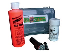 Glo-Germ portable sanitation training kit