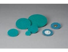 Standard Abrasives™ Quick Change Zirconia Pro 2 Ply Disc, 528325, 60, TSM, Green, 1-1/2 in, Die QS150SM, 50/inner, 200/case