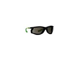 3M™ GoggleGear™ 6000 Series, GG6002SGAF-BLK, Black Shroud, Scotchgard™ Anti-Fog Coating, Gray AF-AS lens, 10ea/cs