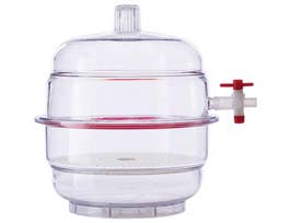 Abdos Vacuum Desiccator with a clear Polycarbonate (PC) top and Plate (Diameter 250mm) 1/EA