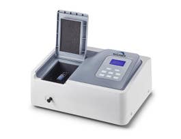 SP-V1000 Spectrophotometer 325~1000nm, with Tungsten Lamp, 4 glass square cuvettes, USA plug, 110/220 V, 50/60 Hz, 80 W