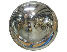 24" Indoor Wide View Convex Mirror 5" Deep