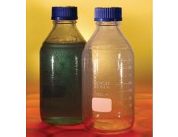 Duran(R) plastic-coated laboratory bottlescapacity 1,000 mL
