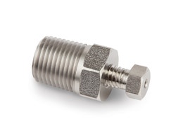 Male Pipe to Valco Internal Adapter, Male Pipe to Valco Internal Adapter 1/8"NPT male to 1/16"ZDV 1.00mm bore
