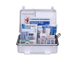 VWR CABINET FIRST AID KIT 25PERSON PLST