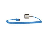 Type-T Dropping / Magnetic Probe 1.5" L Mini-Connector, Exposed 5ft Coil Cord