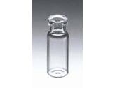 Crimp Seal Vials, clear with write-on patch